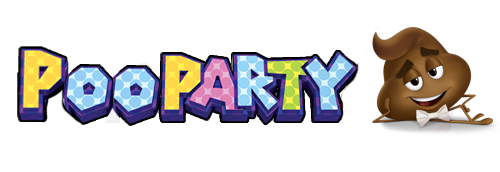 poo party logo